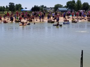 July 2017 Boat Races in Swimming Pond