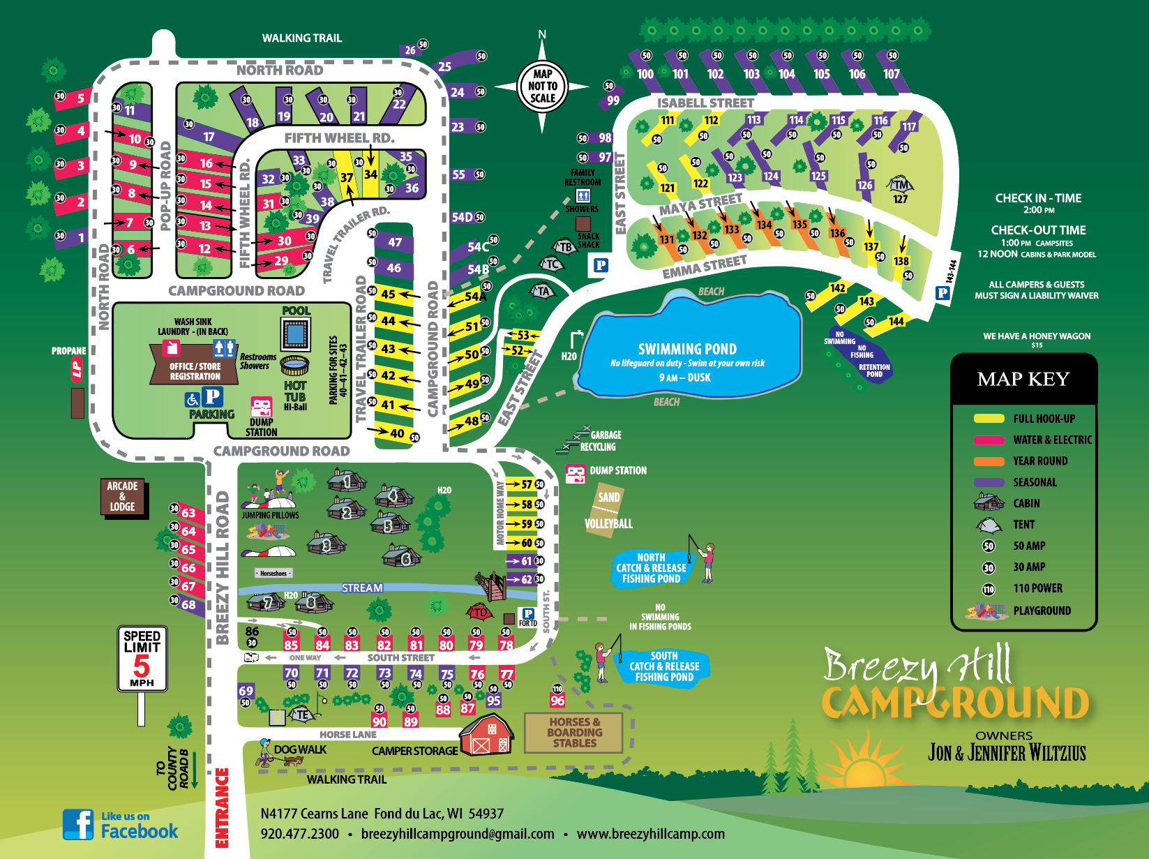 MAP_2018 - Breezy Hill Campground.